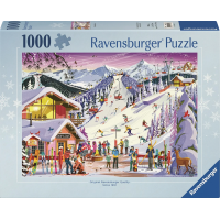RAVENSBURGER Puzzle Horský duch zimy 1000 dílků