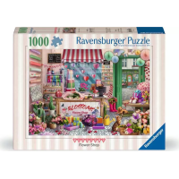 RAVENSBURGER Puzzle Květinový obchůdek 1000 dílků