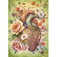 CHERRY PAZZI Puzzle Něžný rozkvět lásky 1000 dílků