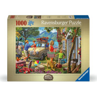 RAVENSBURGER Puzzle Prázdninové útočiště 1000 dílků