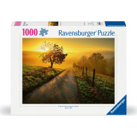 RAVENSBURGER Puzzle Ráno ve zlatých paprscích 1000 dílků