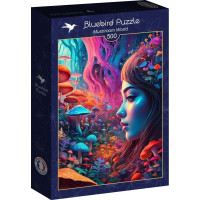 BLUEBIRD Puzzle Svět houbiček 500 dílků