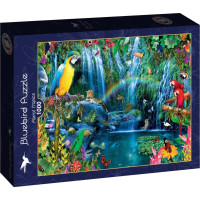 BLUEBIRD Puzzle Tropičtí papoušci 1000 dílků