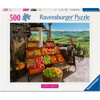 RAVENSBURGER Puzzle Chorvatské tržiště 500 dílků
