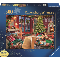 RAVENSBURGER Puzzle Vánoční hřejivé chvíle 500 dílků