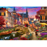 BLUEBIRD Puzzle Večer u vodního kanálu 1000 dílků