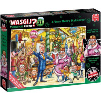 JUMBO Puzzle WASGIJ Christmas 21: Veselé vánoční proměny! 2x1000 dílků
