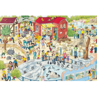 SCHMIDT Puzzle Zábava v Zoo 3x48 dílků