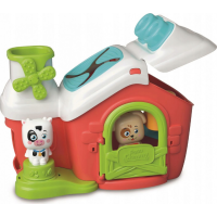 CLEMENTONI Soft Clemmy Vkládací senzorická farma s 8 kostkami