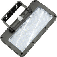 Solight LED solární osvětlení se senzorem, 5W, 500lm, 4000K, Li-Ion, černá