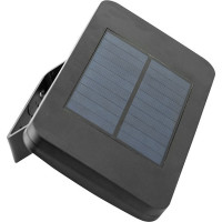 Solight LED solární osvětlení se senzorem, 5W, 500lm, 4000K, Li-Ion, černá