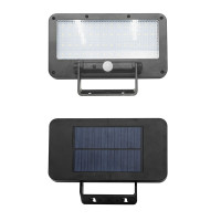 Solight LED solární osvětlení se senzorem, 5W, 500lm, 4000K, Li-Ion, černá
