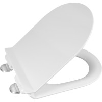 Aqualine CARLO WC sedátko, SLIM, Soft Close, Easy Take, bílá PRX.101.855