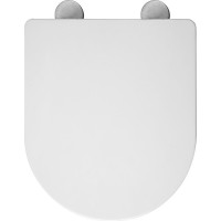 Aqualine ISABELLA WC sedátko, Soft Close, Easy Take, bílá (ES8516) PS8516