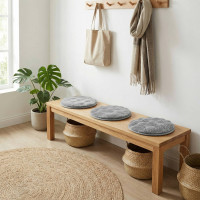 Podsedák na židli FURRE Eco Rabbit - 36 cm - šedý