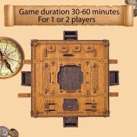 WOODEN CITY 3D dřevěné puzzle Escape room: Mayská pyramida 184 dílků