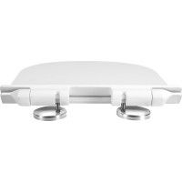 Aqualine CARLO WC sedátko, SLIM, Soft Close, Easy Take, bílá PRX.101.855