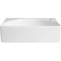 Aqualine RUBIC keramické umývátko 34x25cm, bílá NP452