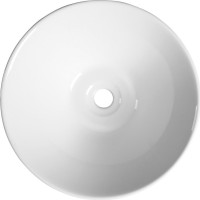 Aqualine COMILLAS keramické umyvadlo na desku, 42x15 cm, bílá BH7012