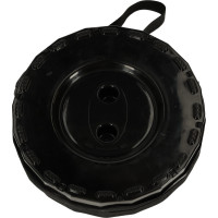 Skládací kempingová stolička - černá