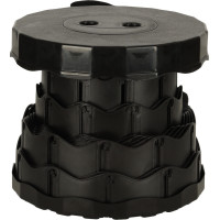 Skládací kempingová stolička - černá