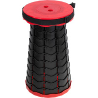 Skládací kempingová stolička - červená