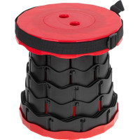 Skládací kempingová stolička - červená