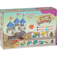 Kreativní sada kinetického písku 750 g - Stavba hradu