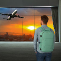 Cestovní batoh 45x30 cm - zelený