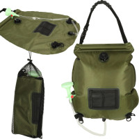 Solární kempingová sprcha 20L XXL s teploměrem