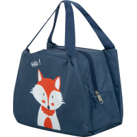 Termoizolační taška na jídlo - tmavě modrá - Liška