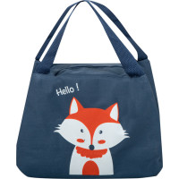 Termoizolační taška na jídlo - tmavě modrá - Liška