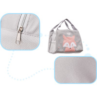 Termoizolační taška na jídlo - šedá - Liška