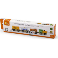 VIGA Dřevěný farmářský vlak