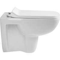 Aqualine SPAZIA závěsná WC mísa 34x53cm, bílá NP505