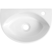 Aqualine LIZA keramické umývátko 40x27cm, bílá NP412