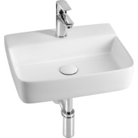 Aqualine CRISTY keramické umyvadlo 45x34cm, bílá NP381