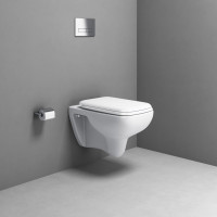 Aqualine SPAZIA závěsná WC mísa 34x53cm, bílá NP505