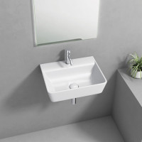 Aqualine REEMA keramické umyvadlo 45x35cm, bílá NP440