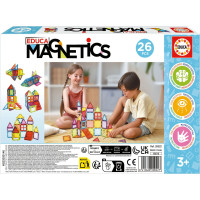 EDUCA Magnetická stavebnice Magnetics 26 dílků