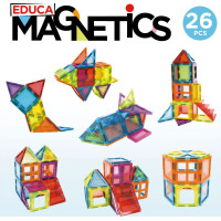 EDUCA Magnetická stavebnice Magnetics 26 dílků