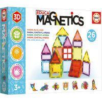 EDUCA Magnetická stavebnice Magnetics 26 dílků