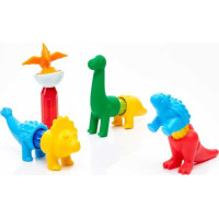 SMARTMAX Magnetická stavebnice Moji první dinosauři 14 dílků