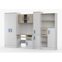 Nábytková stěna SCOUT (více variant)