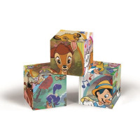 CLEMENTONI Obrázkové kostky Disney klasické pohádky, 12 kostek