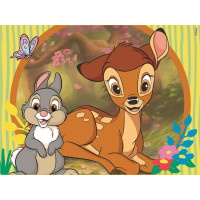 CLEMENTONI Obrázkové kostky Disney klasické pohádky, 12 kostek