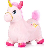 CHIPOLINO Plyšové hopsadlo Jednorožec