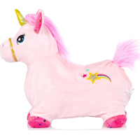 CHIPOLINO Plyšové hopsadlo Jednorožec