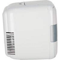 Cestovní elektrická mini chladnička do auta 2v1 4L - bílá