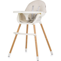 CHIPOLINO Jídelní židlička Rio 2v1 Glacier